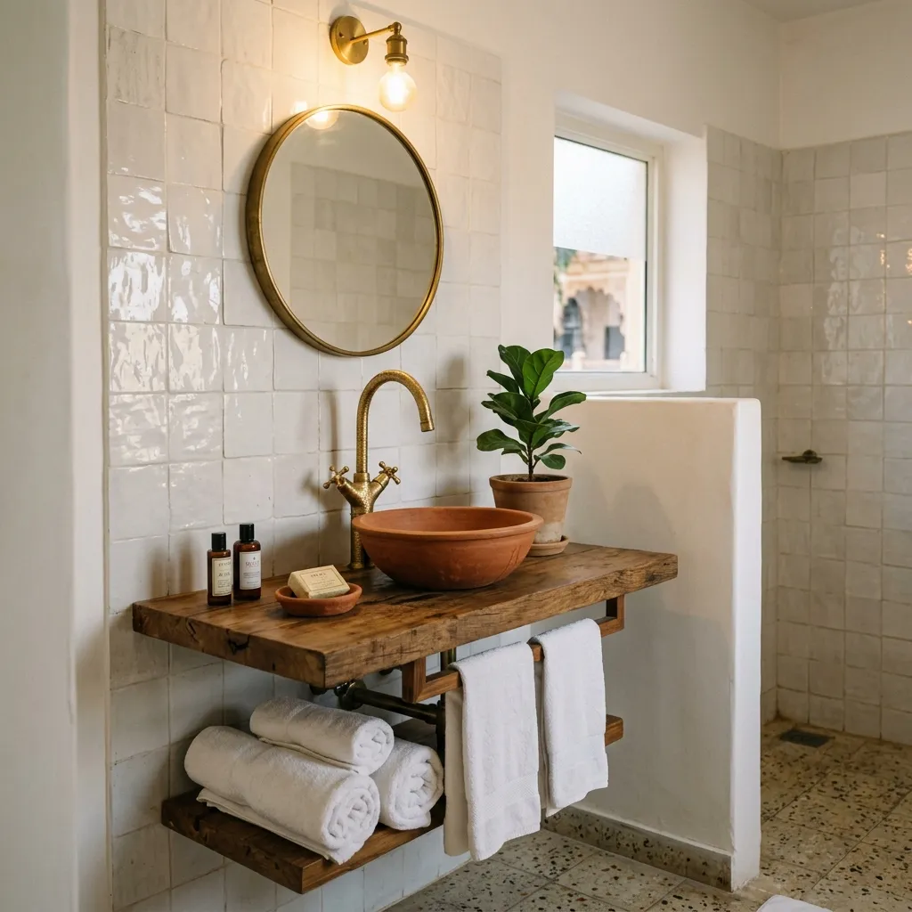 Minimalist bathroom